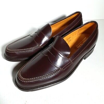 Alden 472 Burgundy Calfskin LHS / Penny Loafer