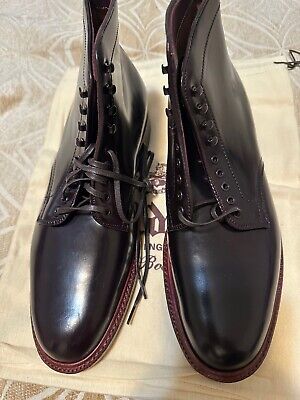 Alden D1854H Color 8 Shell Cordovan Plain Toe Boot
