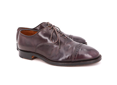 Alden 15150 Color 8 Shell Cordovan Perforated Straight Tip Bal