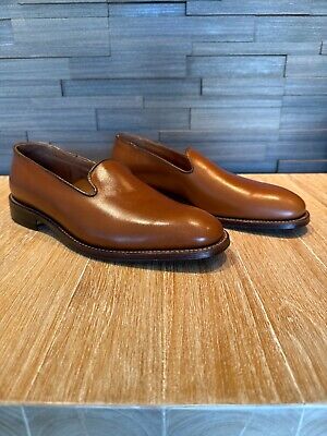Alden D9104 Burnished Tan Calfskin Slip-On Loafer
