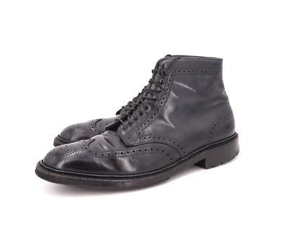 Alden 4465HC Black Shell Cordovan Wing Tip Boot