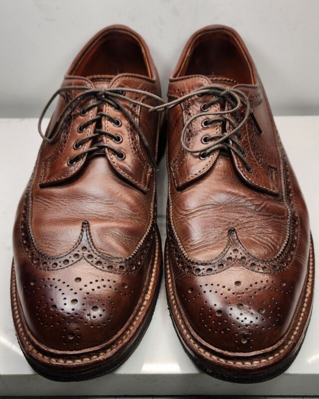 Alden 97872 Natural Chromexcel Long Wing Blucher | Alden