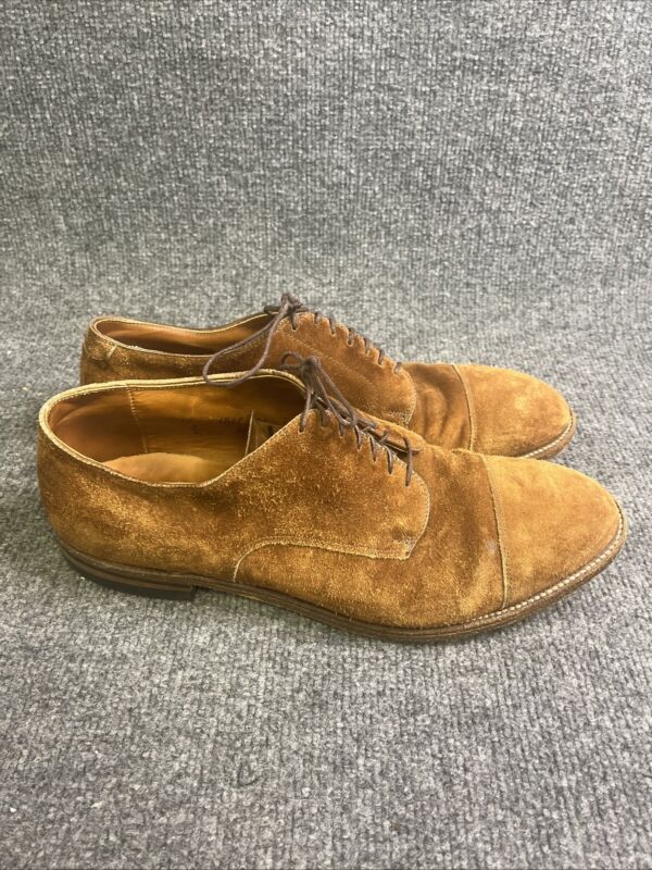 Alden 5635 Snuff Suede Straight Tip Blucher | Alden Model Project