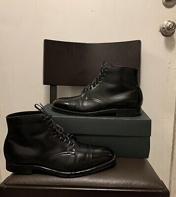 Alden 3917 Black Calfskin Cap Toe Boot | Alden Model Project