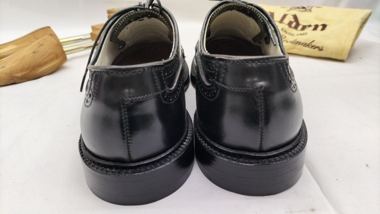 Alden 31851 Black Shell Cordovan Atom Blucher | Alden Model
