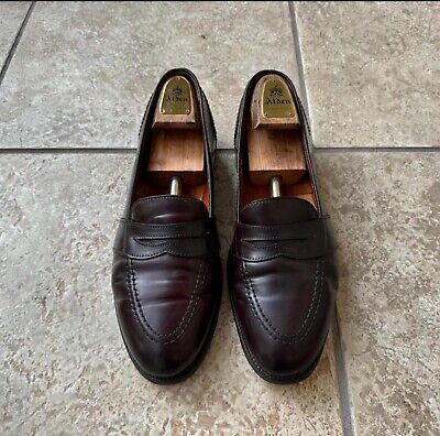 Alden 06597 Color 8 Shell Cordovan Full Strap Loafer