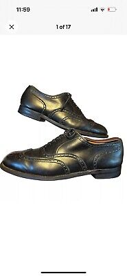 Alden 926 Black Calfskin Wing Tip Bal