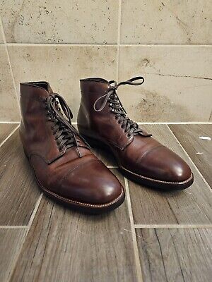 Alden D4803H Brown Calfskin Cap Toe Boot
