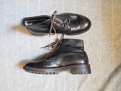 Alden 8507HC Black Calfskin Plain Toe Boot