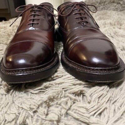 Alden 9220Y Color 8 Shell Cordovan Straight Tip Bal