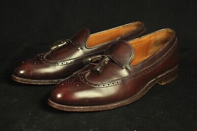 Alden 553 Burgundy Calfskin Tassel Loafer