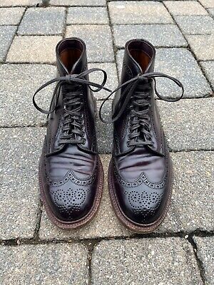 Alden D8804H Color 8 Shell Cordovan Wing Tip Boot