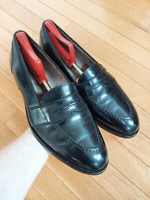 Alden 0681 Black Calfskin Full Strap Loafer