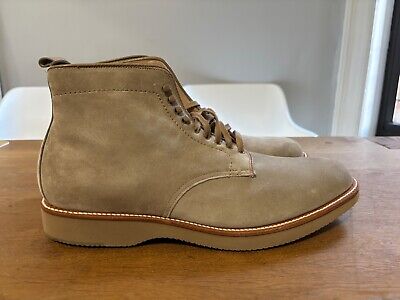 Alden D3807H Milkshake Suede Plain Toe Boot