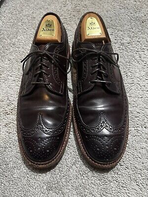 Alden D5511 Color 8 Shell Cordovan Long Wing Blucher