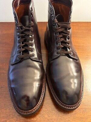 Alden D8820C Color 8 Shell Cordovan Plain Toe Boot