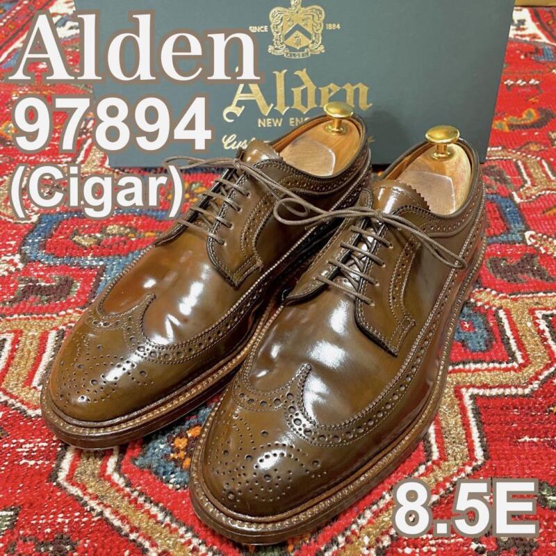【極美品】Alden 97894 CigarLongWing 9D レアカラー 2025年最新】ALDEN 97894の人気アイテム - メルカリ
