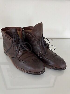 Alden 44690HC Natural Chromexcel Wing Tip Boot