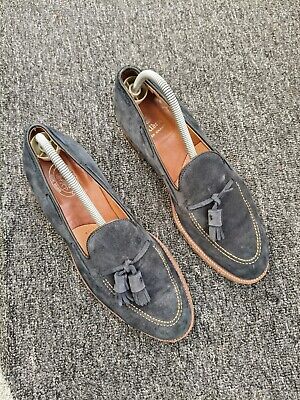 Alden 36205 Navy Suede Tassel Loafer