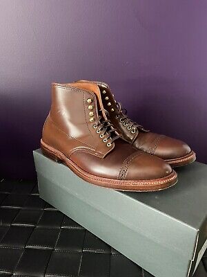 Alden D1882H Ravello Shell Cordovan Perforated Cap Toe Boot