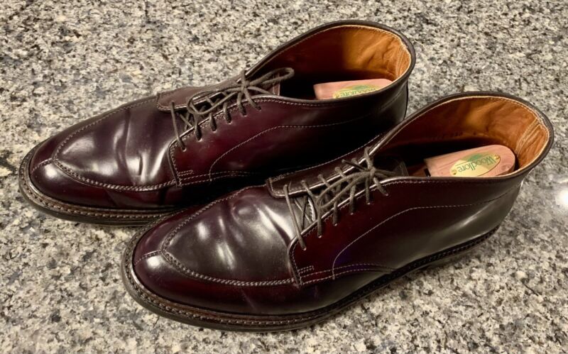 Alden D9965C Color 8 Shell Cordovan 6 Eyelet Chukka | Alden