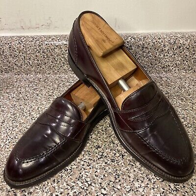 Alden 34365 Color 8 Shell Cordovan Full Strap Loafer