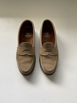 Alden 6244F Tan Suede LHS / Penny Loafer