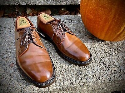 Alden 9900 Ravello Shell Cordovan Plain Toe Blucher