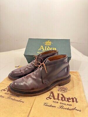 Alden 1339Y Color 8 Shell Cordovan Chukka