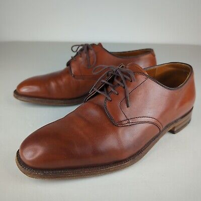 Alden 2816 Burnished Dark Tan Calfskin Nassau Plain Toe Blucher