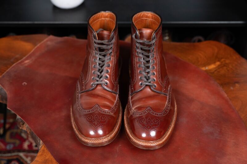 Alden 44622 Color 4 Shell Cordovan Wing Tip Boot | Alden Model Project