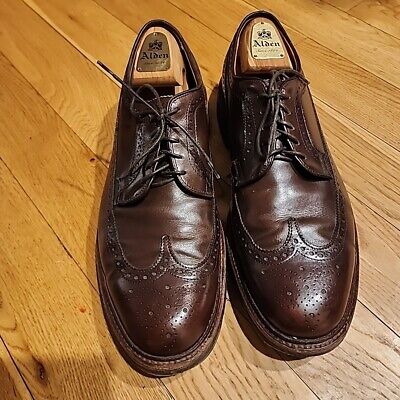 Alden 97720 Dark Brown Calfskin Long Wing Blucher