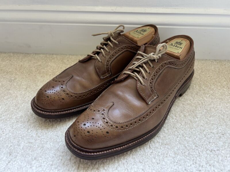 Alden 97873 Natural Chromexcel Long Wing Blucher | Alden Model Project