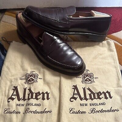 Alden 6716 Color 8 Shell Cordovan LHS / Penny Loafer