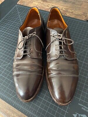 Alden 24802 Cigar Shell Cordovan Straight Tip Blucher