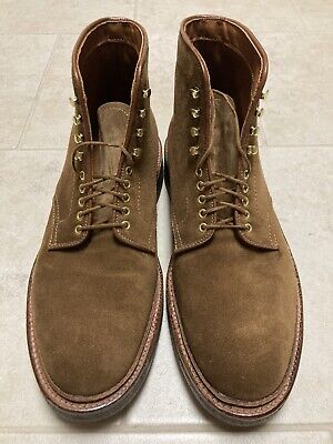 Alden 4511H Snuff Suede Plain Toe Boot