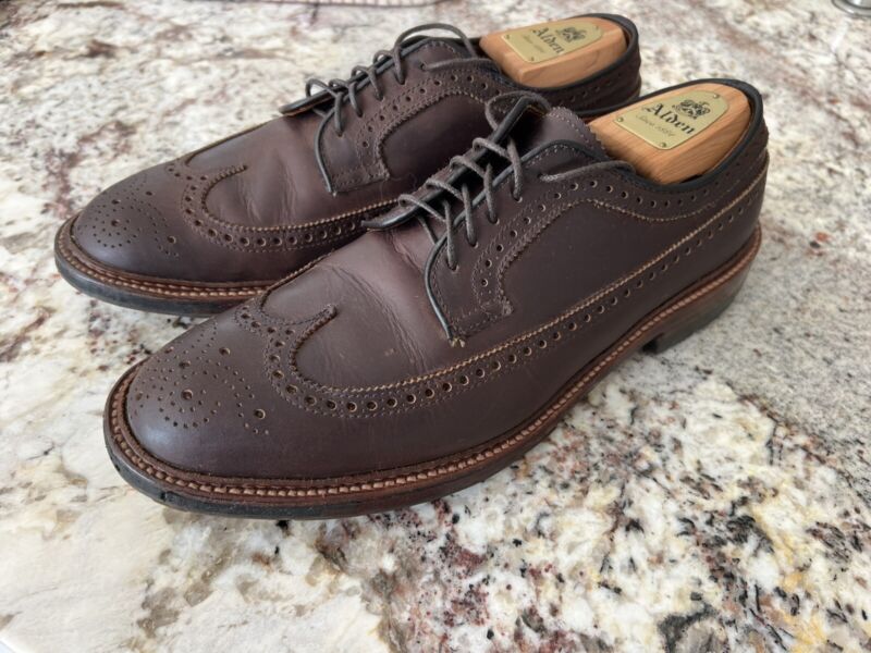 Alden 97862C Tobacco Chamois Long Wing Blucher | Alden Model