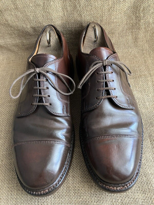 Alden 2170 Color 8 Shell Cordovan Straight Tip Blucher