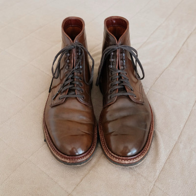 Alden D3825H Ravello Shell Cordovan Plain Toe Boot