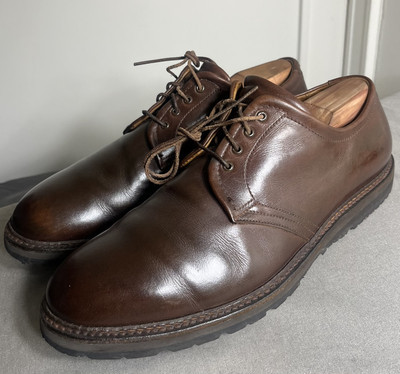 Alden 851 Brown Calfskin Plain Toe Dover
