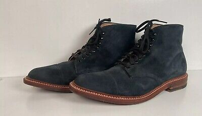 Alden 40794H Navy Suede Cap Toe Boot
