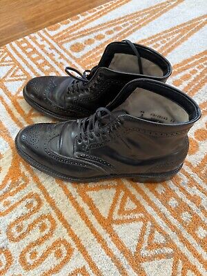 Alden 4465HC Black Shell Cordovan Wing Tip Boot