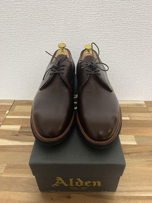 Alden 941C Dark Brown Alpine Grain Dutton Blucher
