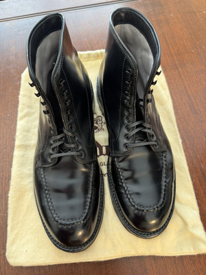 Alden D6931HC Black Shell Cordovan NST Tanker Boot