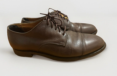 Alden 9572F Dark Brown Calfskin Straight Tip Blucher