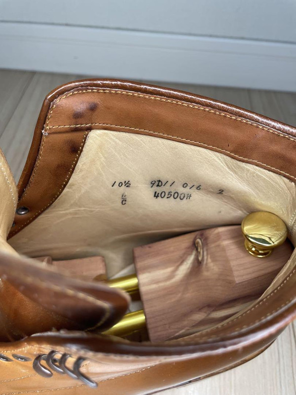 Alden 40500H Whiskey Cordovan Indy Boot Alden 40500H Whiskey Shell Cordovan Indy Boot | Alden Model Project