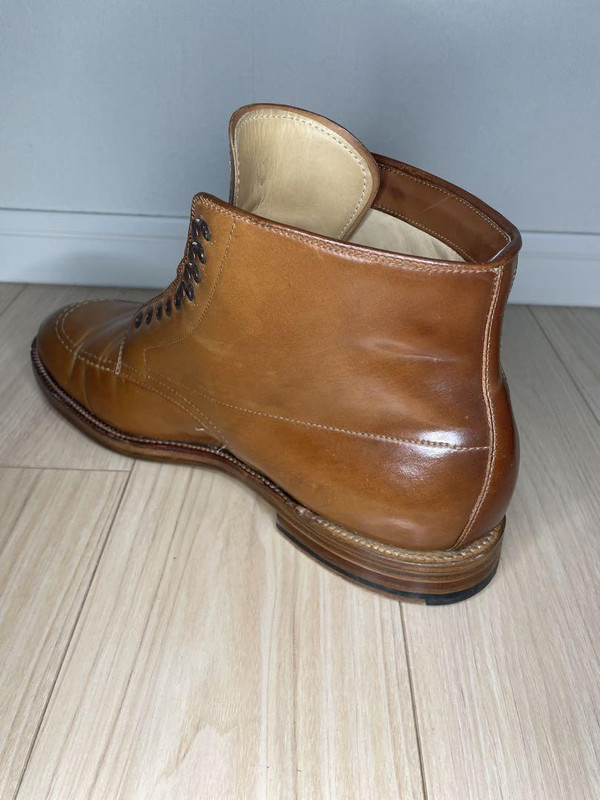 Alden 40500H Whiskey Cordovan Indy Boot Alden 40500H Whiskey Shell Cordovan Indy Boot | Alden Model Project