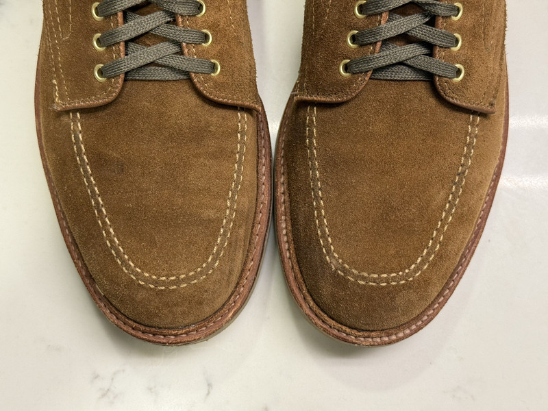 靴 80s Alden 931 sandalwood PTB Alden D8920 Snuff Suede Indy Boot | Alden Model Project