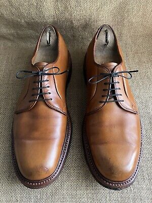 Alden 94771 Burnished Tan Calfskin Plain Toe Blucher