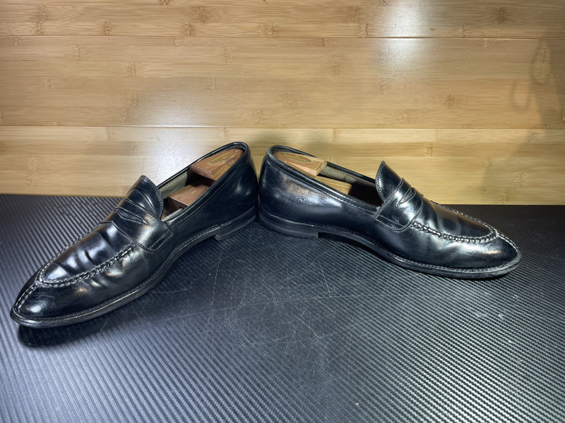 【美品】ALDEN 911 7.1/2D Alden 7119S Dark Brown Suede Split Toe Blucher | Alden Model